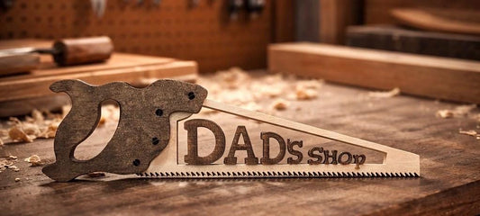 Personalized Wooden Saw – Custom Engraved Workshop & Garage Decor