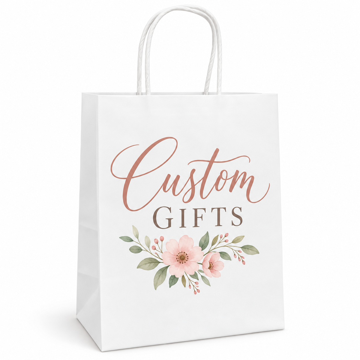 Custom Gift Bags with Handles for Birthdays & Special Occasions