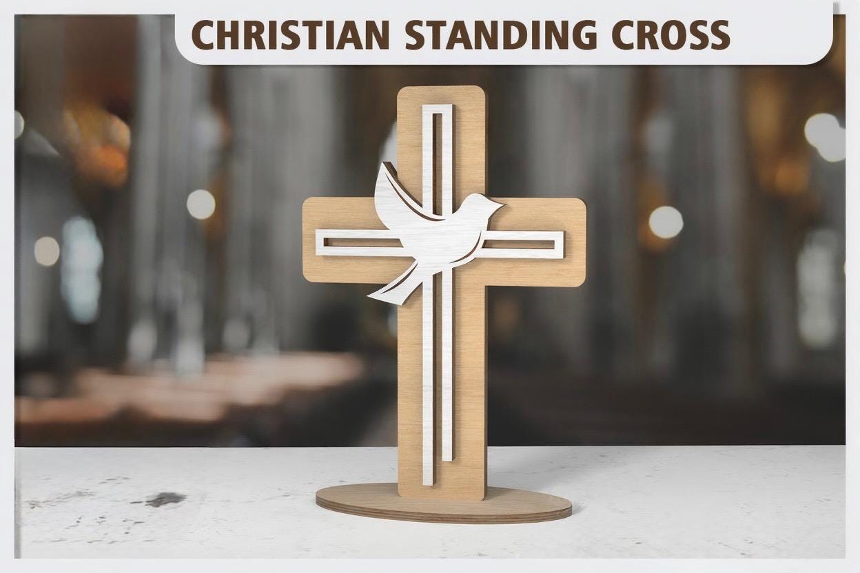 Christian Wooden Cross Decor