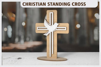 Christian Wooden Cross Decor
