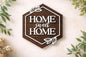 Home Sweet Home Wood Sign - Custom Farmhouse Decor