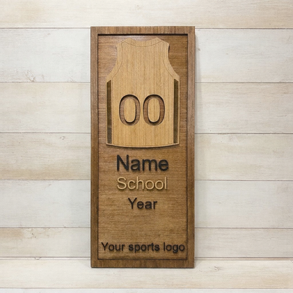 Personalized Sports Plaque