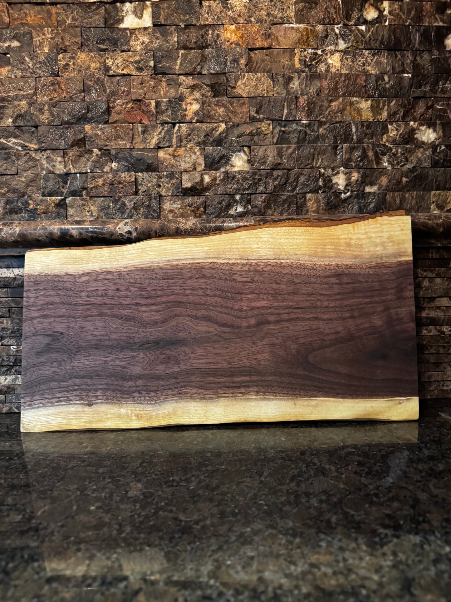 Walnut Live Edge Cutting Board