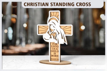 Christian Wooden Cross Decor