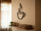 Wooden Coffee Mug Sign Decor