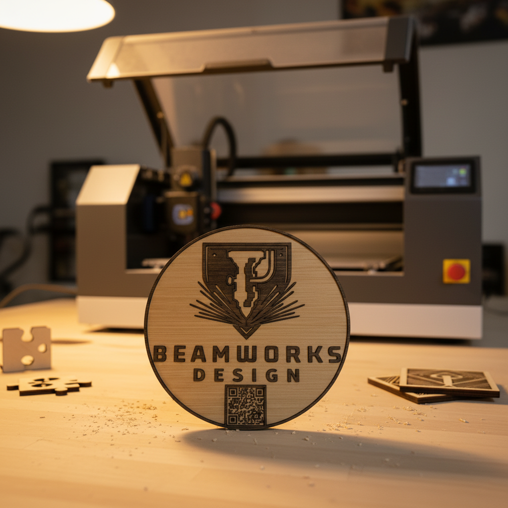 Custom Laser-Engraved Business Sign