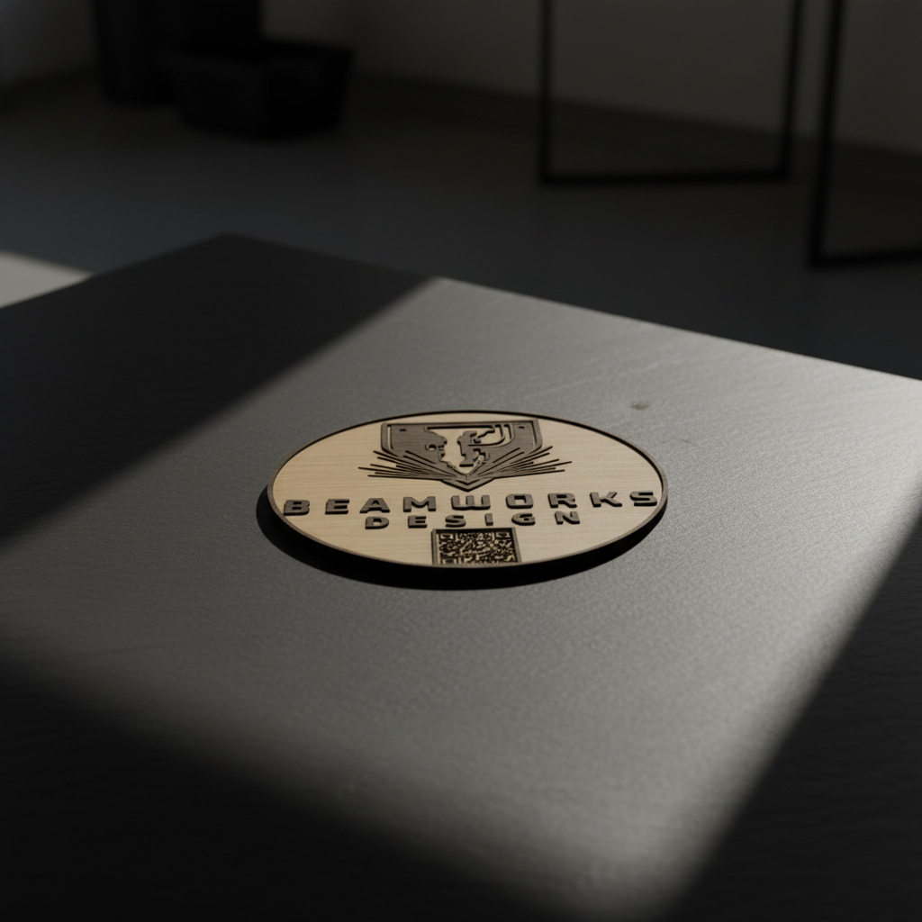Custom Laser-Engraved Business Sign