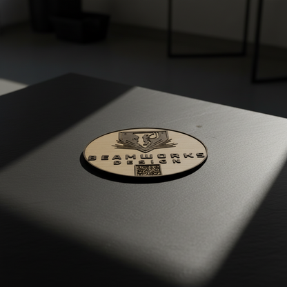 Custom Laser-Engraved Business Sign