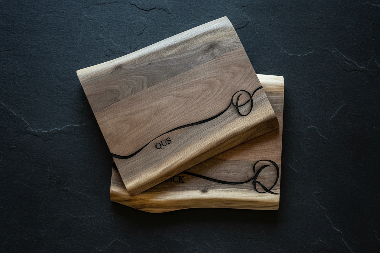 Personalized Walnut Cutting Board
