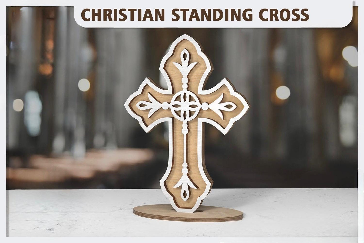 Christian Wooden Cross Decor