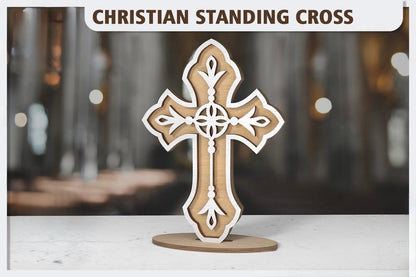 Christian Wooden Cross Decor