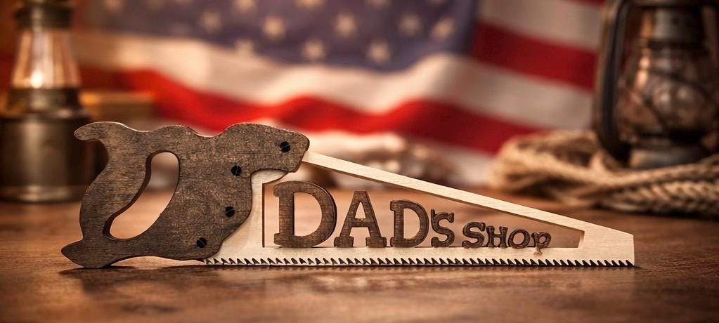 Personalized Wooden Saw – Custom Engraved Workshop & Garage Decor