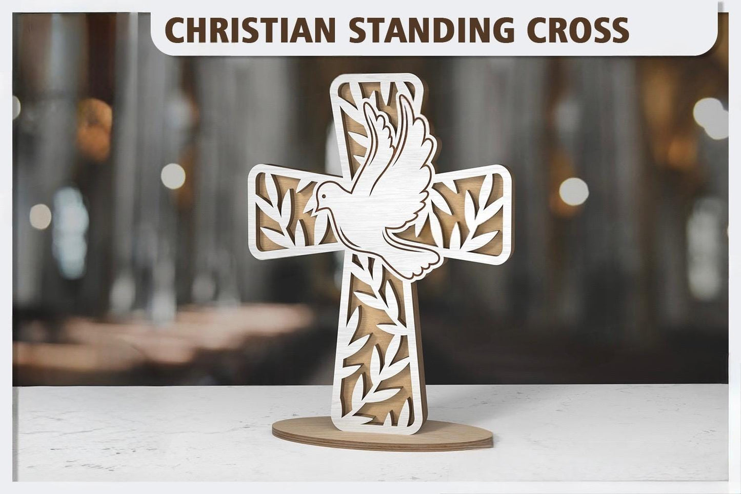 Christian Wooden Cross Decor