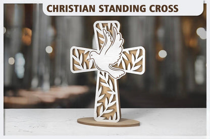 Christian Wooden Cross Decor