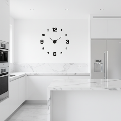 DIY Wall Clock - Modern Kitchen