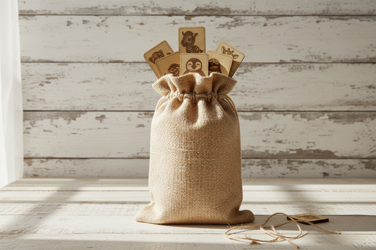 Wooden Animal Matching Game