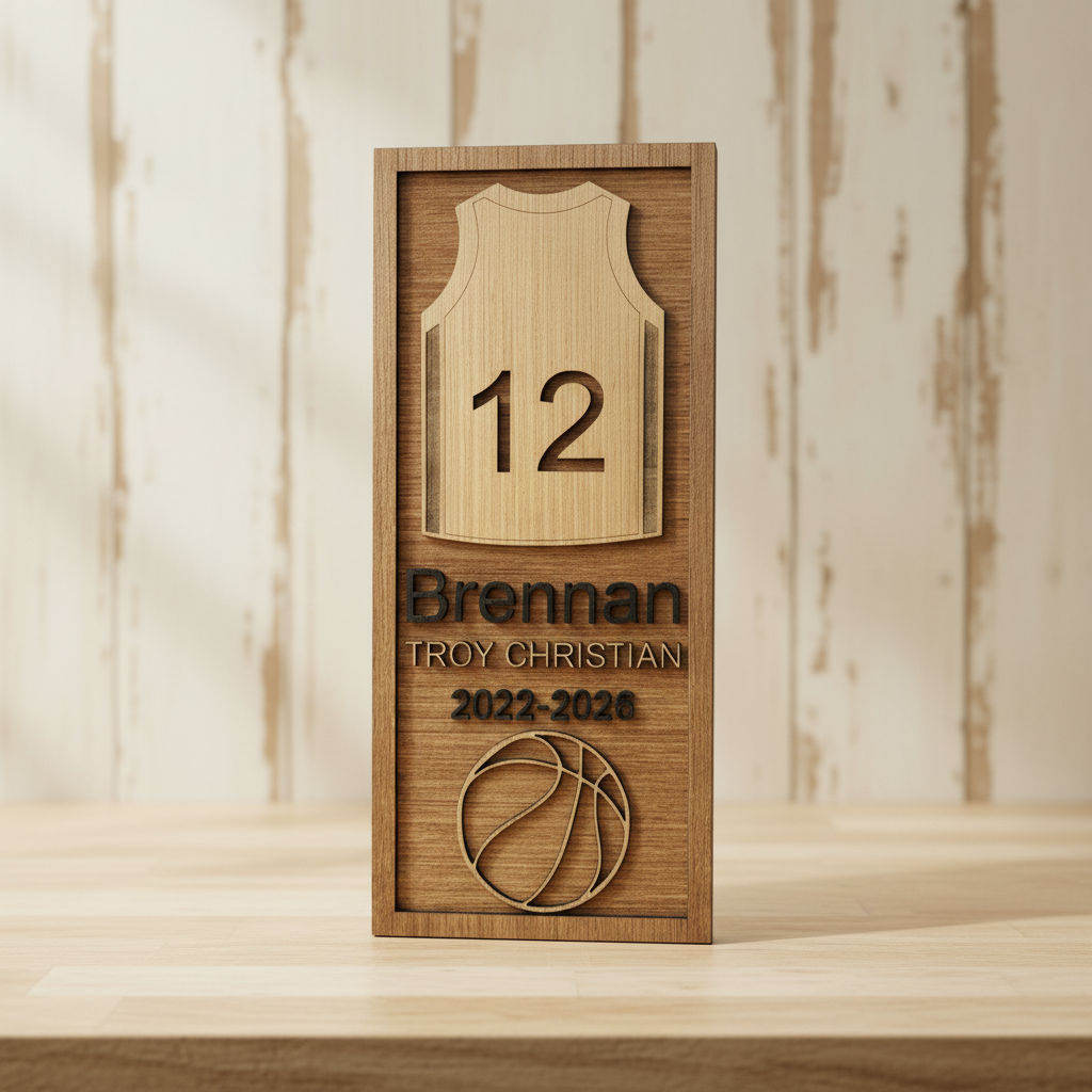 Personalized Sports Plaque