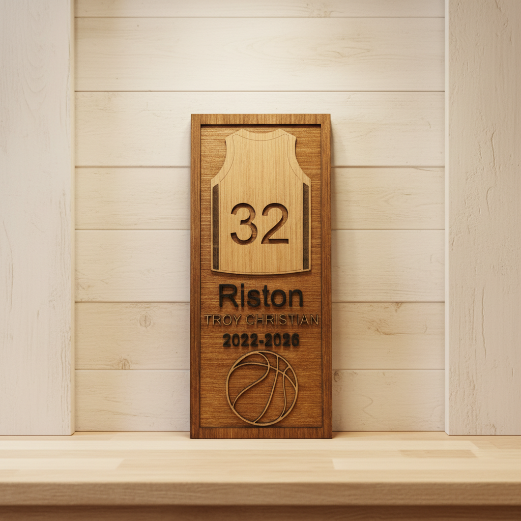 Personalized Sports Plaque
