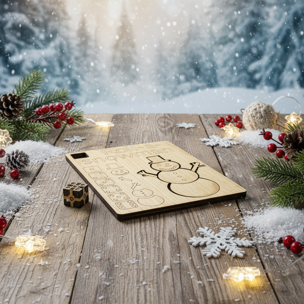 Roll-a-Snowman Game