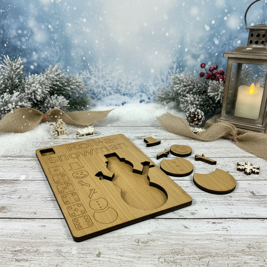 Roll-a-Snowman Game