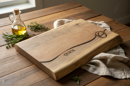 Personalized Walnut Cutting Board