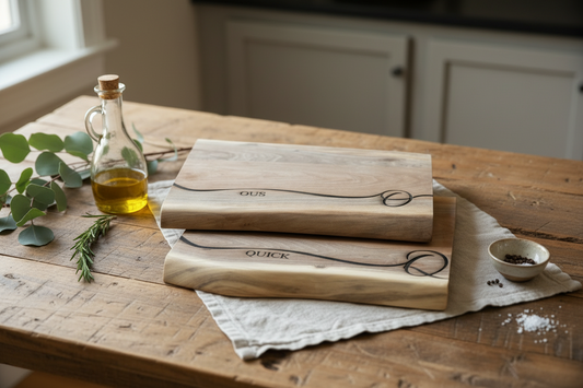 Personalized Walnut Cutting Board