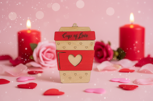 Wooden Gift Card Holder