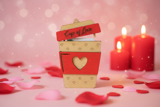 Wooden Gift Card Holder